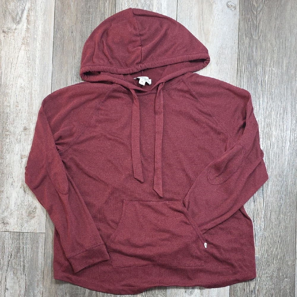 Koolaburra By UGG | Light Weight Hooded Longsleeve Shirt, Brushed Sweater 1X